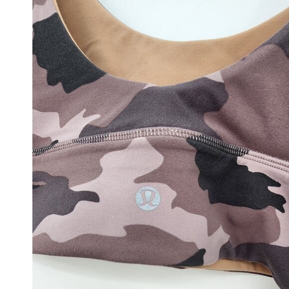 Lululemon Align Reversible Bra *Light Support Size 8 Camo Nude - Picture 4 of 8